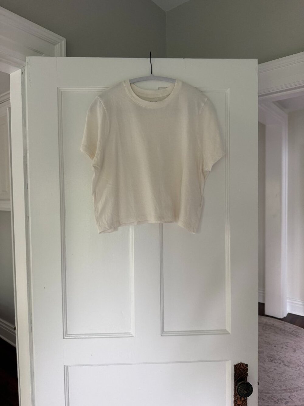 Madewell Softfade Cotton Boxy-Crop Tee
